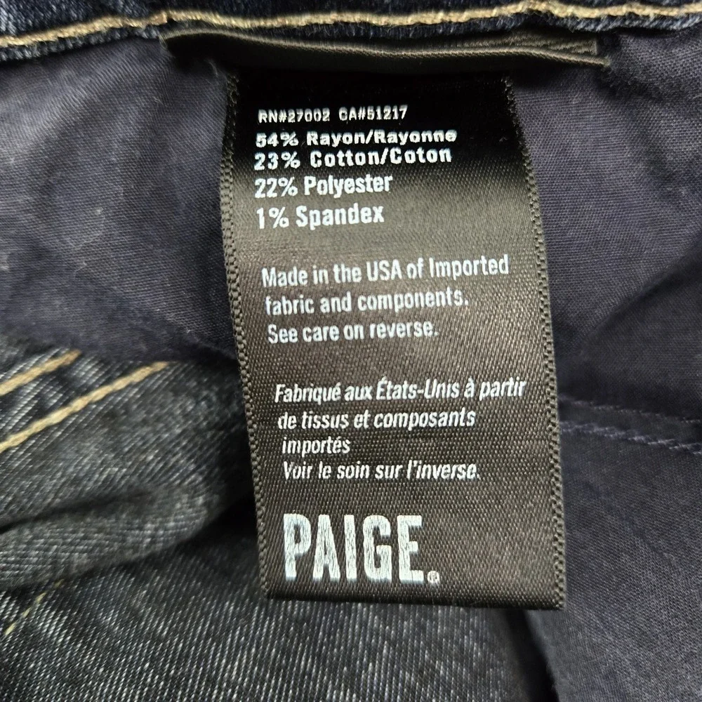 PAIGE Men Jeans‎ 31 Blue Denim Federal Straight 32